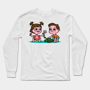 Peace baby Long Sleeve T-Shirt